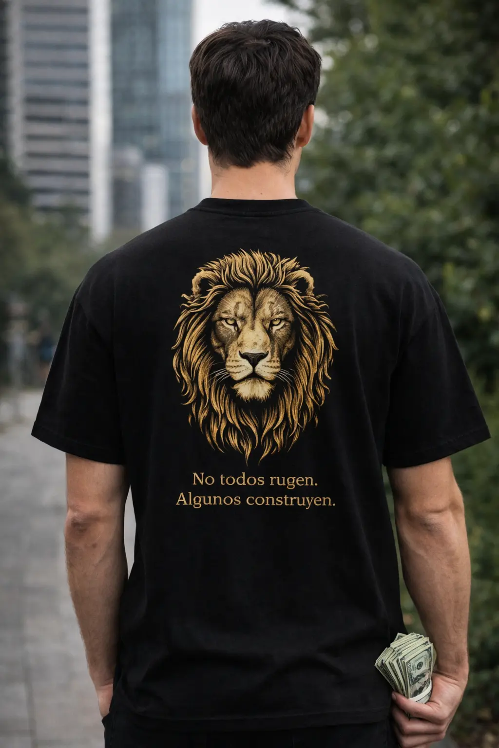 Camiseta Silent Lion